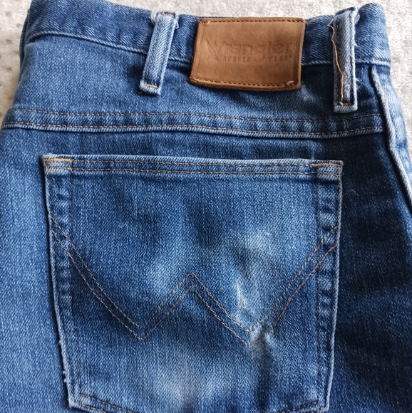 Wrangler Vintage Custom Denim Jean Cut-Off Shorts - Picture 11 of 16